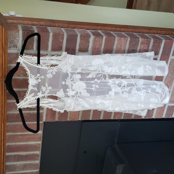 🛍Girls 7/8 lace duster - Picture 2 of 3